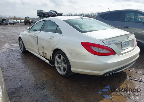 2013 Mercedes-Benz Cls 550 4Matic z USA, uszkodzony, nr VIN WDDLJ9BB7DA063857